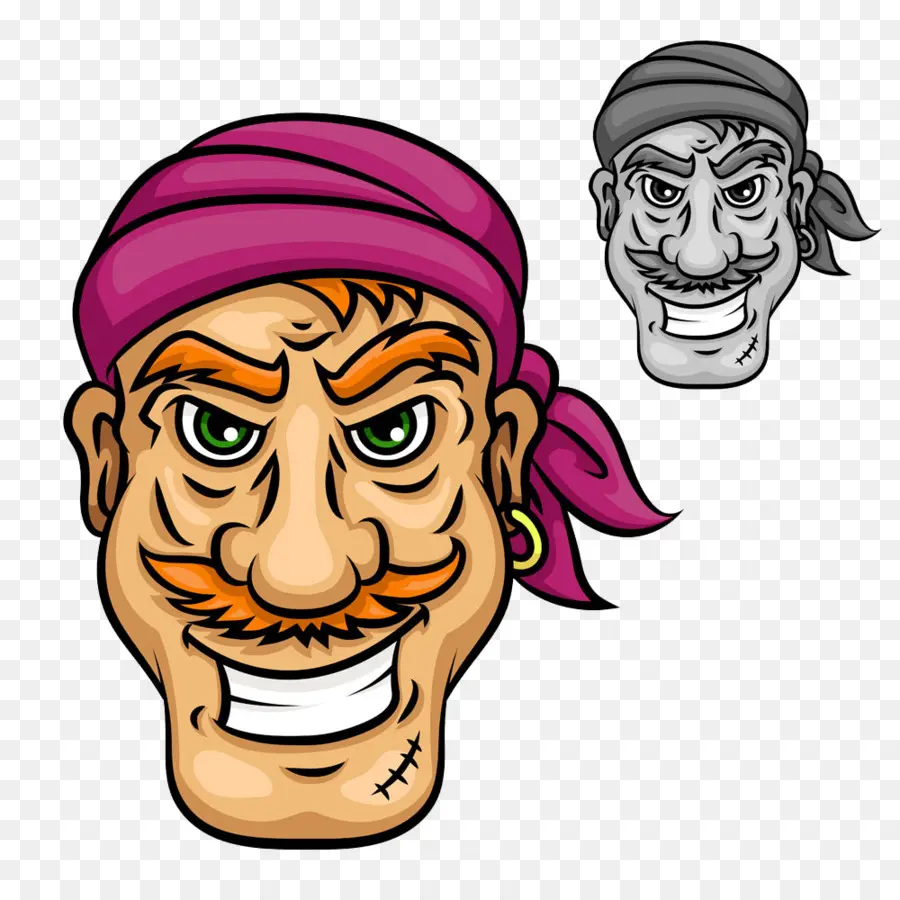 Pirata，Bandana PNG