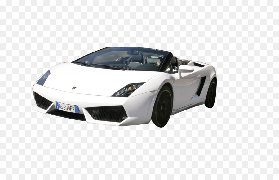 Lamborghini Branco，Conversível PNG