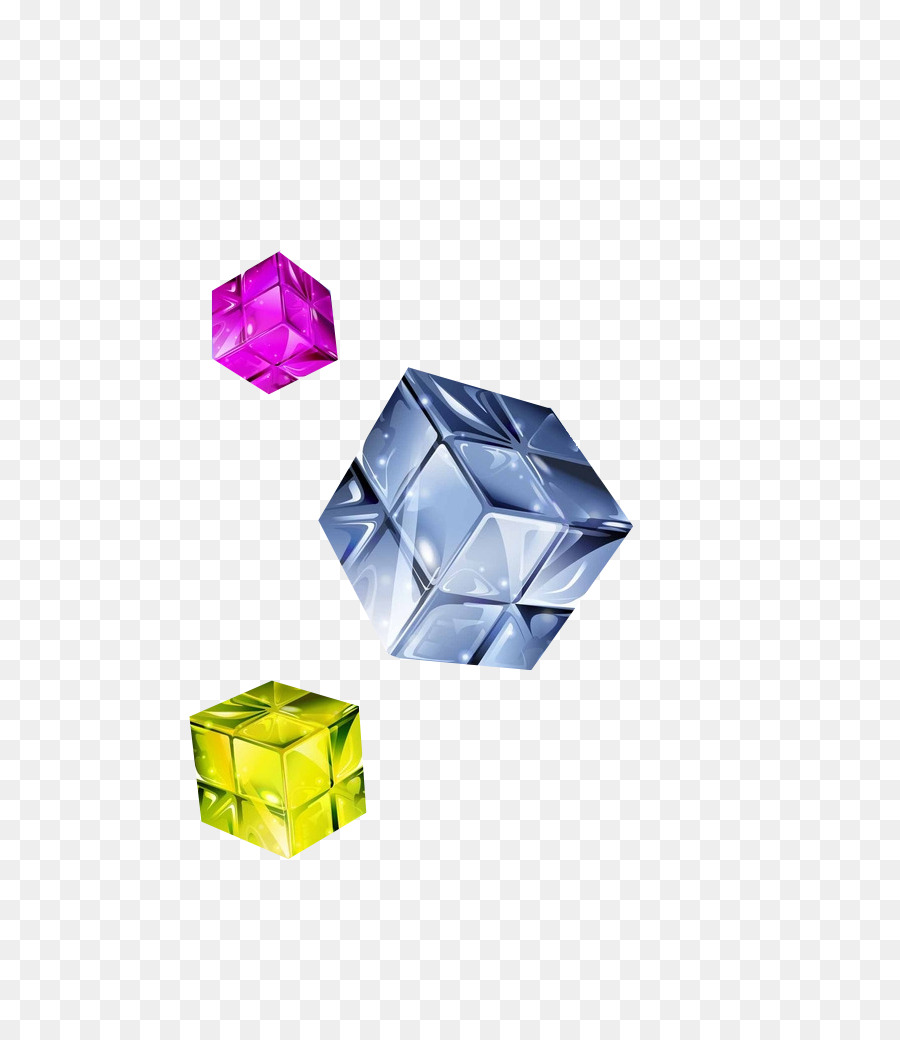 Cubos，Colorido PNG