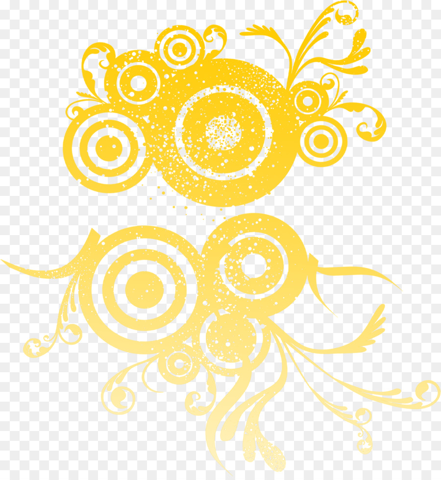 Desenho Floral，Flor PNG