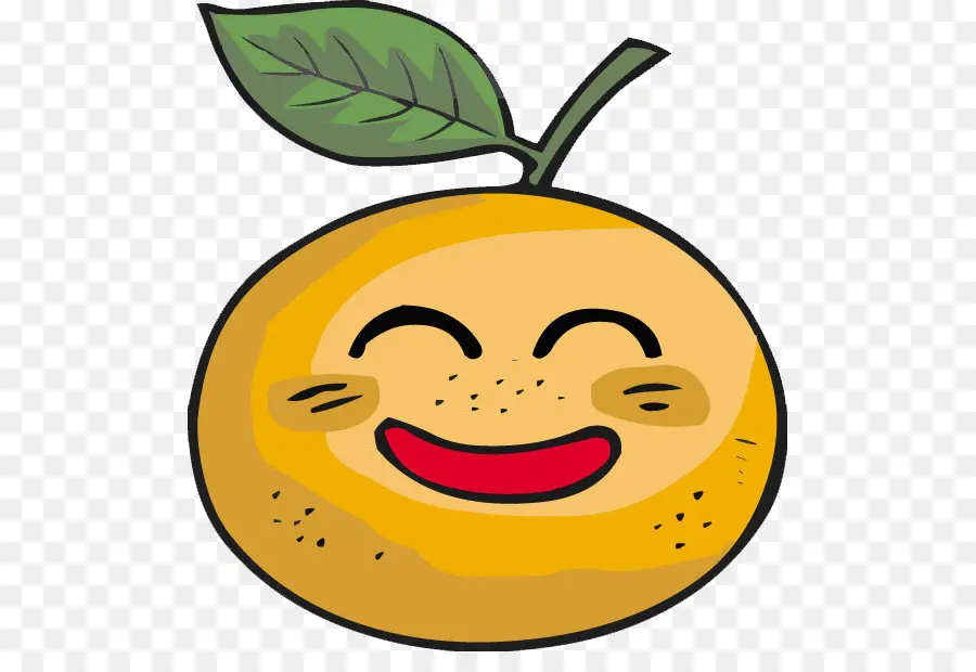 Mandarina，Cartoon PNG