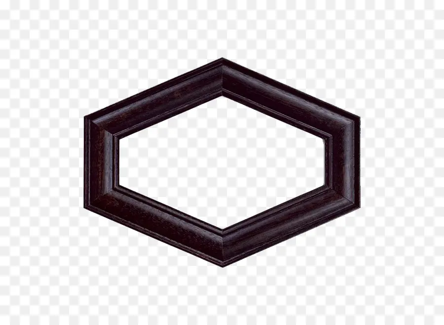 Quadro Hexagonal，De Madeira PNG