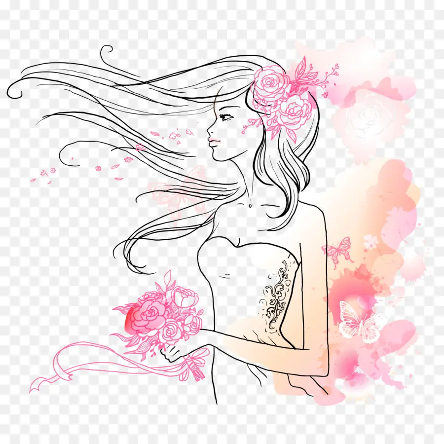 Convite De Casamento，O Adobe Illustrator PNG