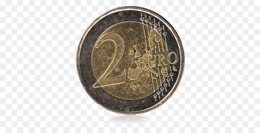 Moeda De 2 Euros，Moeda PNG