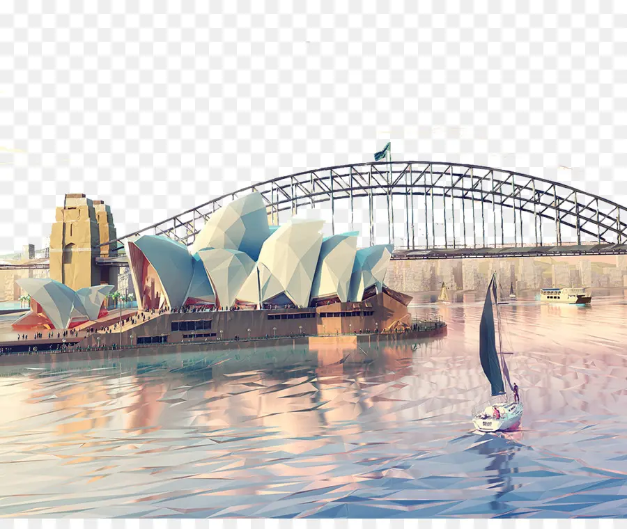 Ópera De Sydney，Ponte PNG