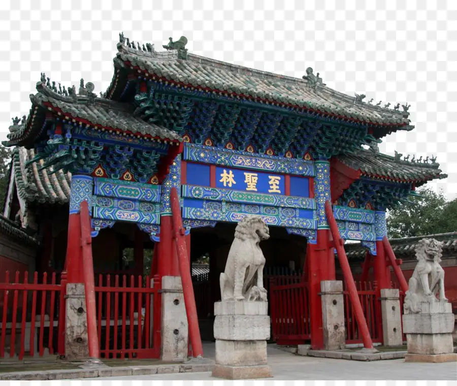 Templo E Cemitério De Confúcio E Mansão Da Família Kong Em Qufu，Cemitério De Confúcio PNG