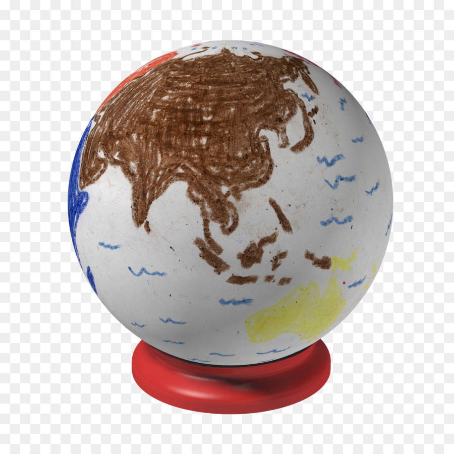 Globo Desenhado à Mão，Mapa PNG