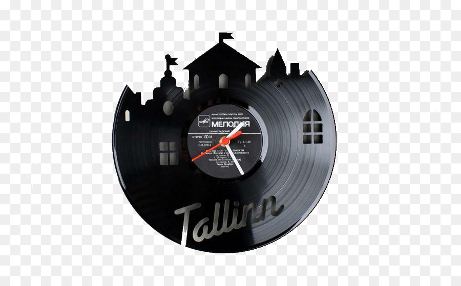 Relógio De Disco De Vinil，Tempo PNG