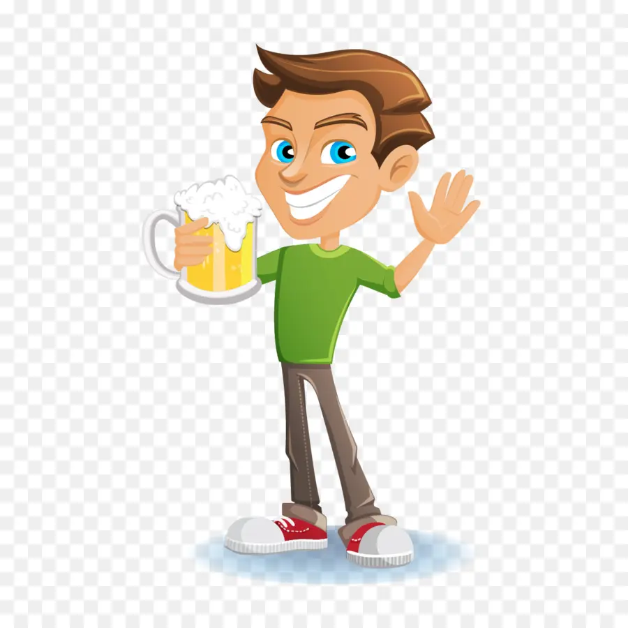 Cerveja，Homem PNG