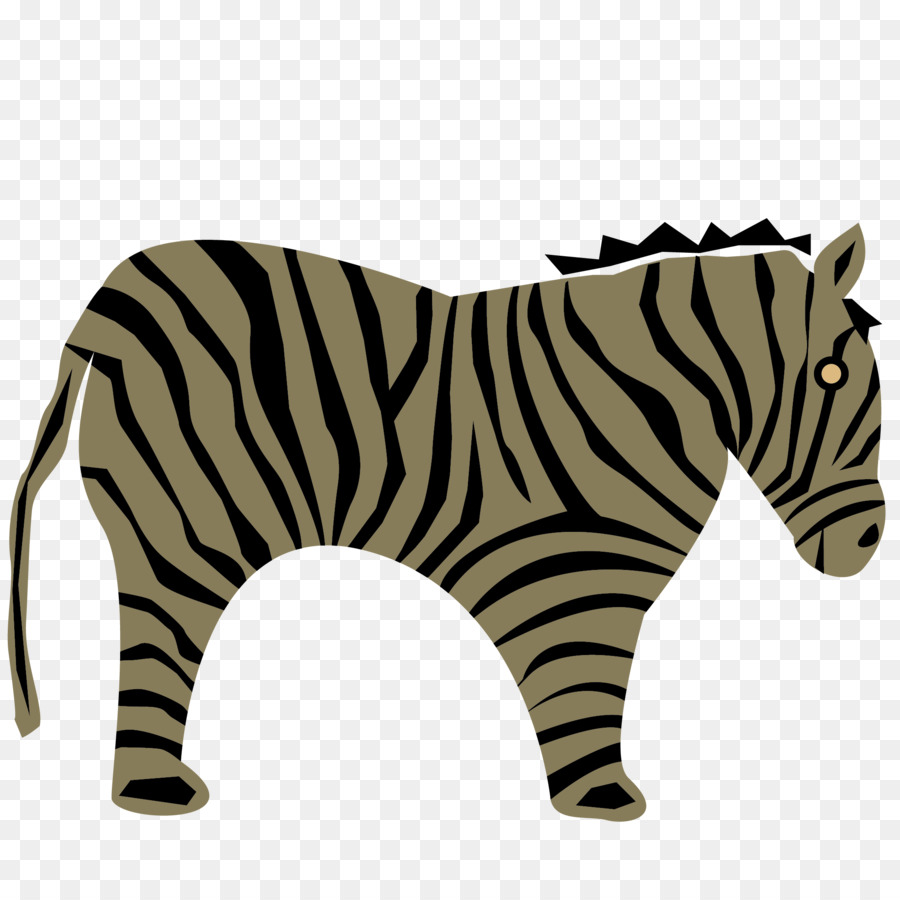 Zebra Colorida，Listras PNG