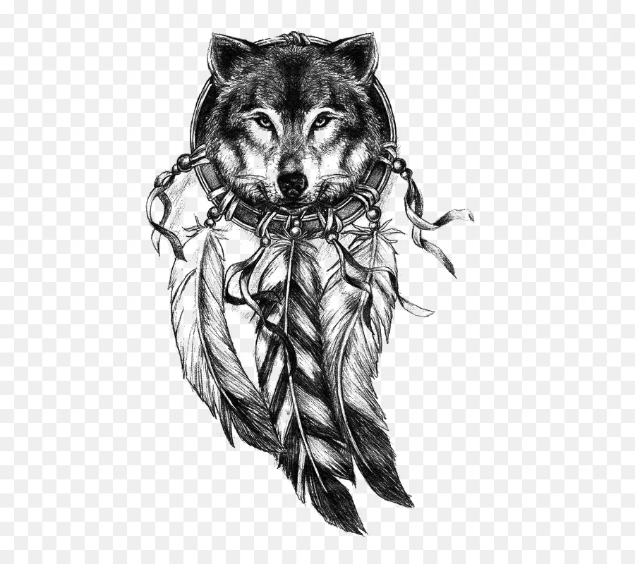 Lobo Cinzento，Dreamcatcher PNG