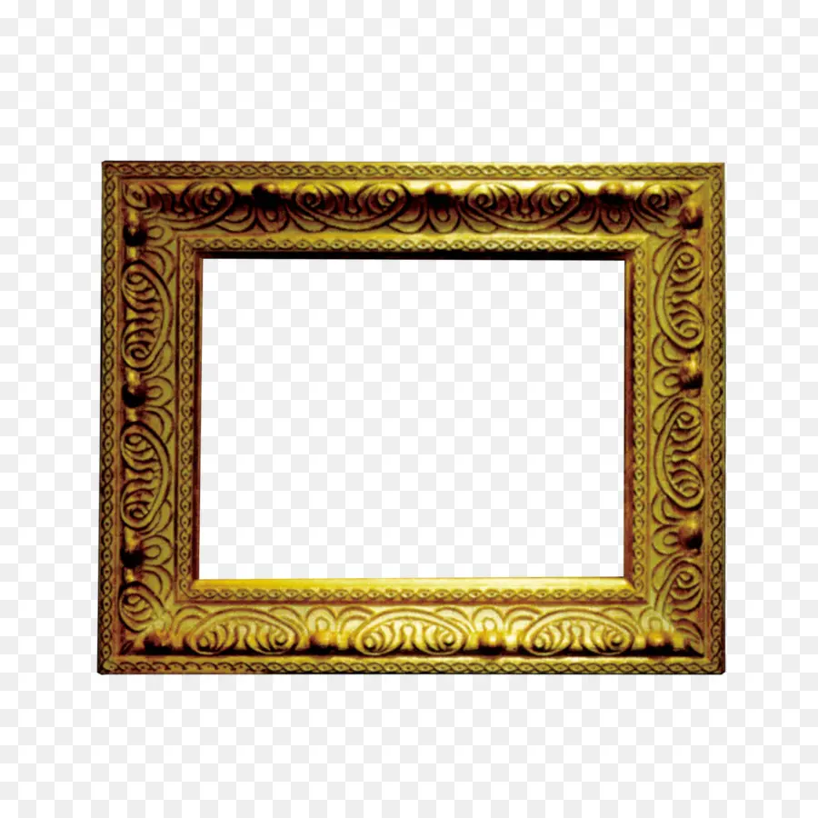 Quadro De Imagem，Ouro PNG