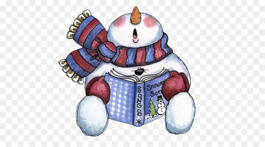 Leitura Do Boneco De Neve，Inverno PNG