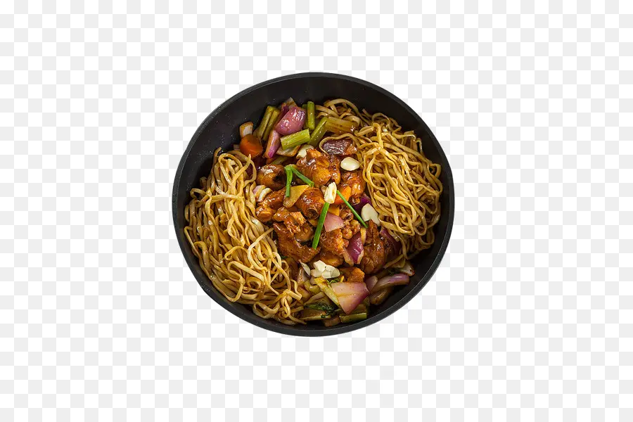 Chow Mein，Macarrão Frito PNG