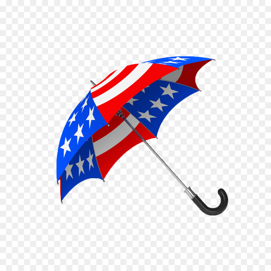 Guarda Chuva Da Bandeira Americana，Estrelas PNG