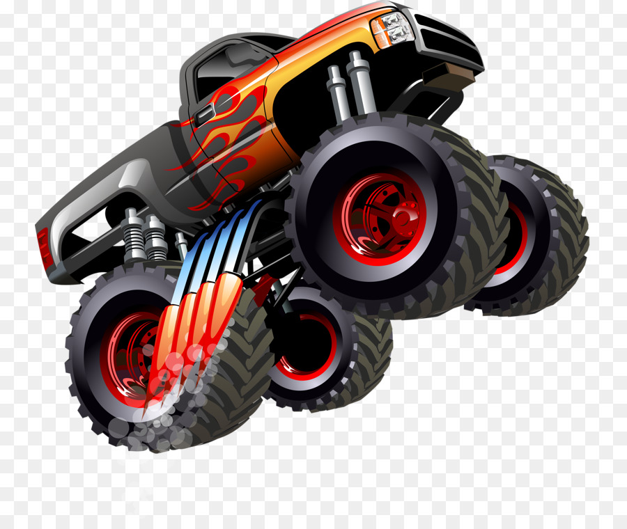 Imagens Monster Truck PNG e Vetor, com Fundo Transparente Para