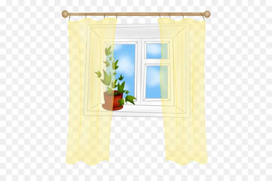 Janela，Cortinas De Janela PNG