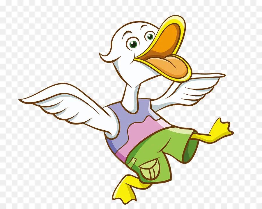 Pato De Desenho Animado，Pato PNG