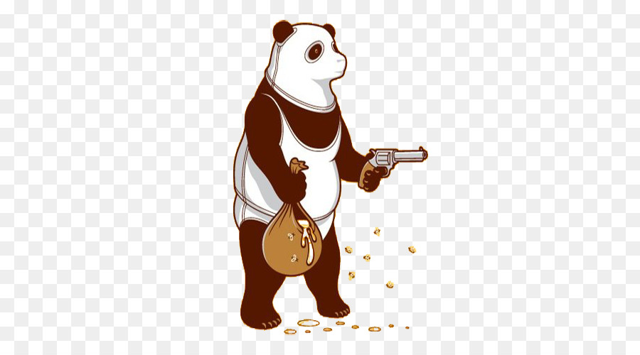 Panda，Pistola PNG