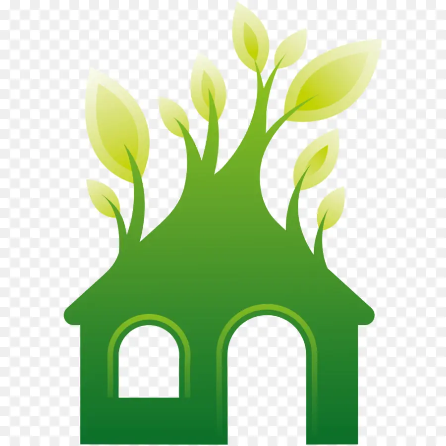 Casa Verde，Ecológico PNG