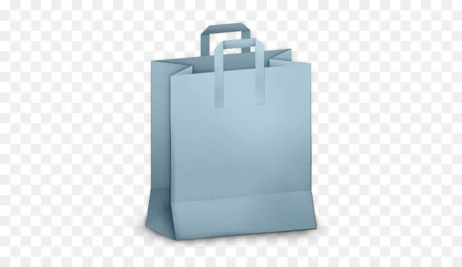 Sacola De Compras，Azul PNG