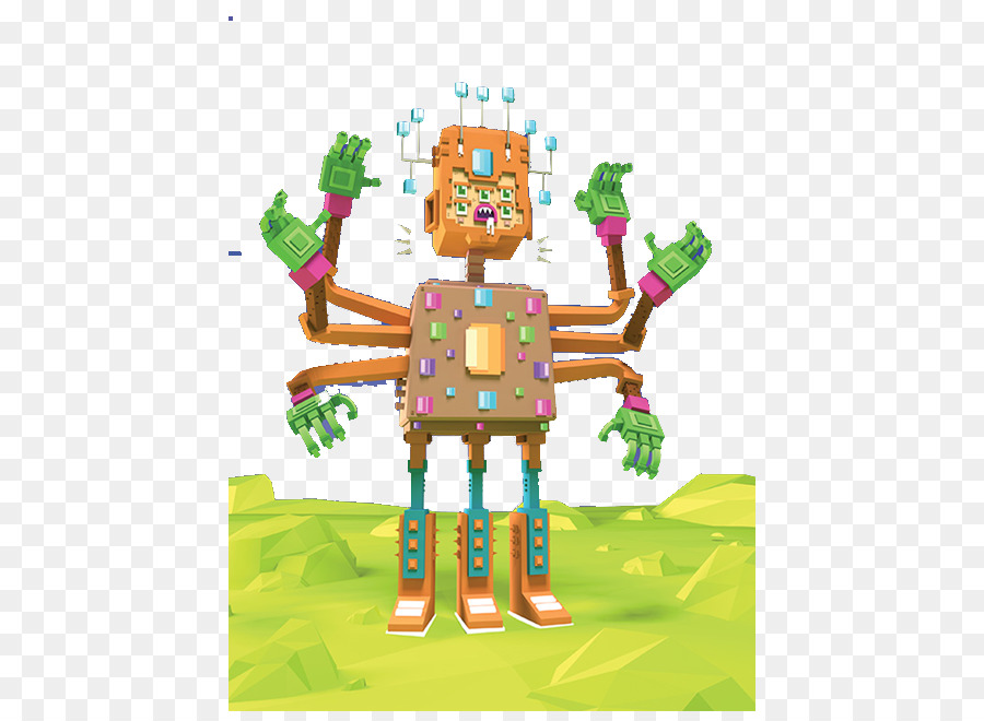 Robô，Designer PNG