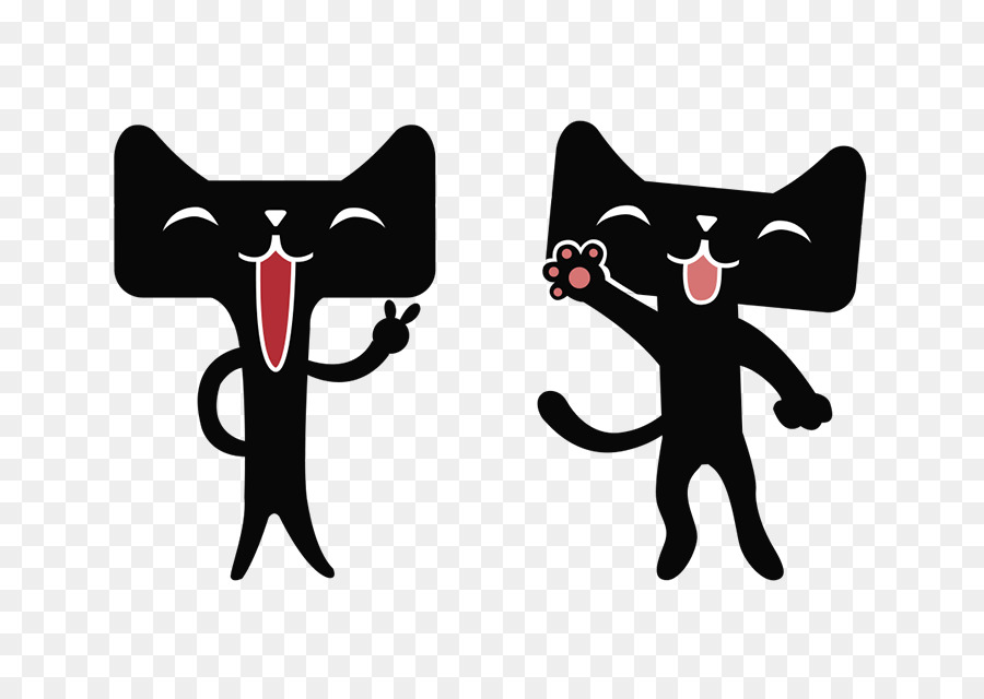 Gatos De Desenho Animado，Bonitinho PNG