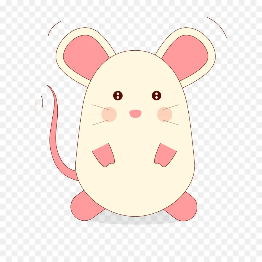 Rato De Desenho Animado，Bonitinho PNG