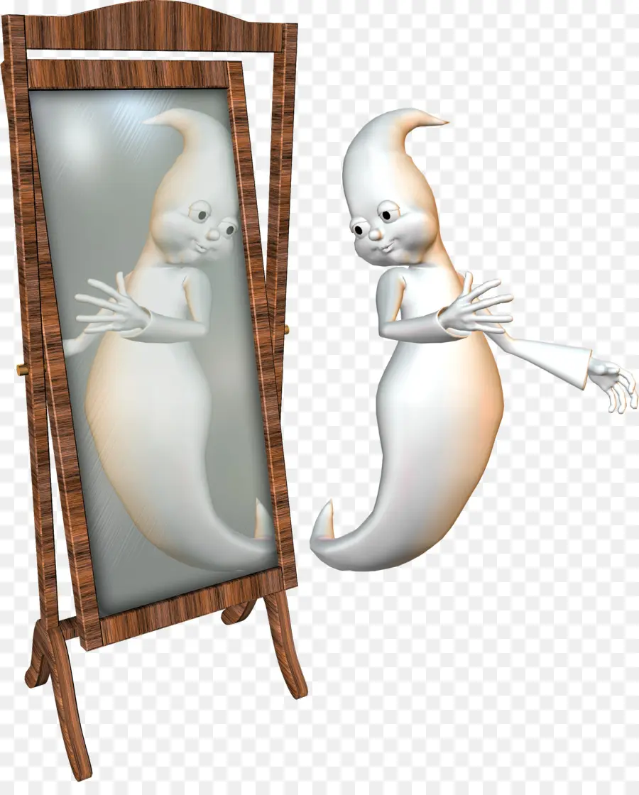 Fantasma，Espelho PNG