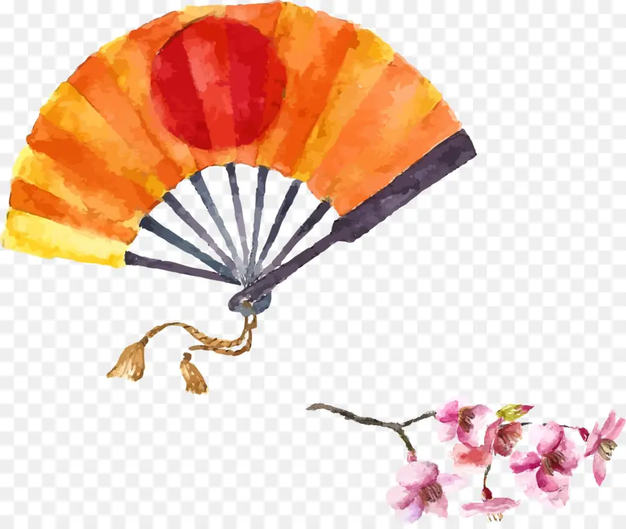 Japão，Pintura Em Aquarela PNG