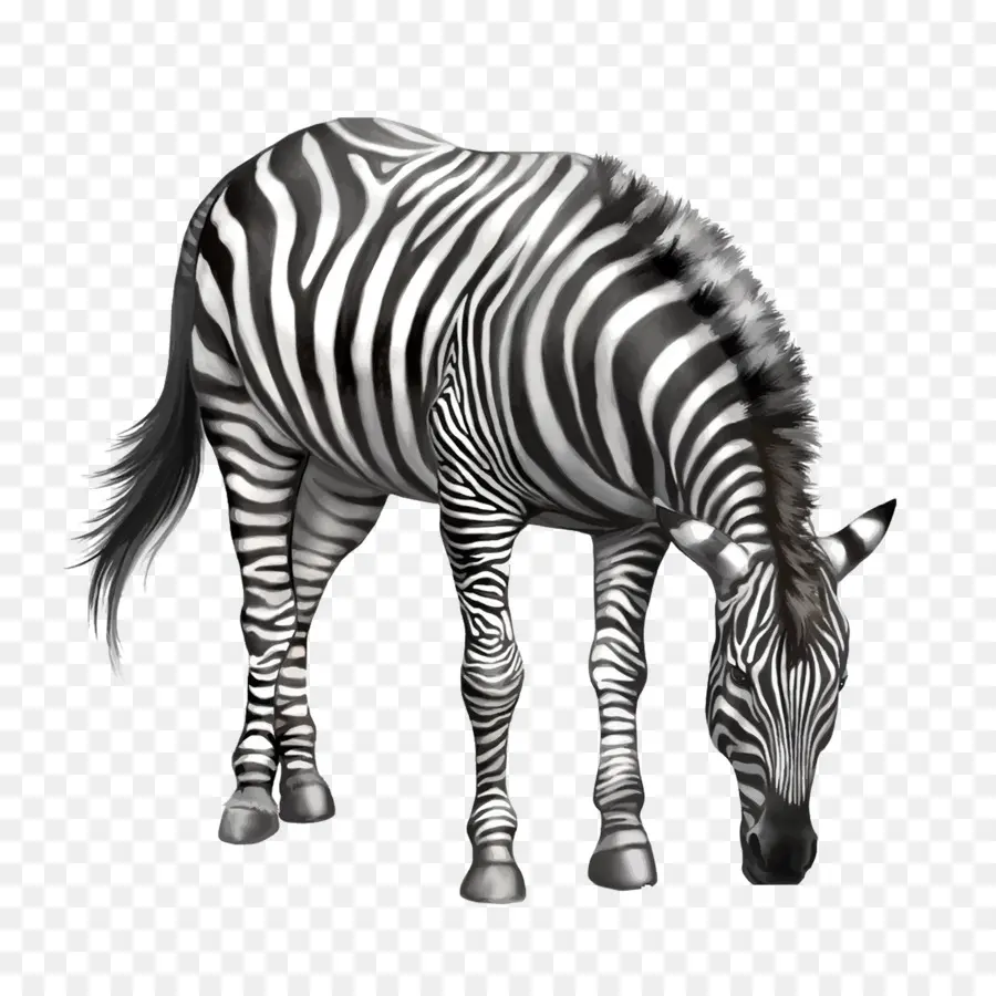 Zebra，Desenho PNG