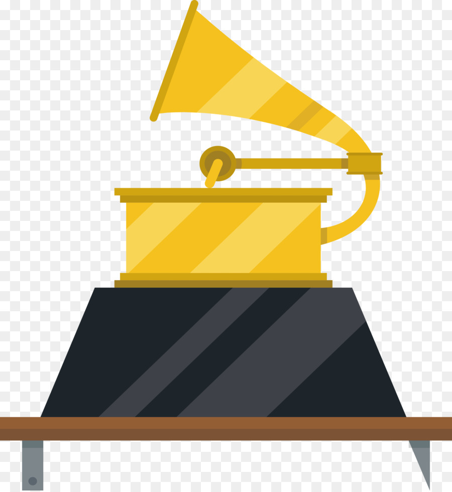 Troféu，Amarelo PNG