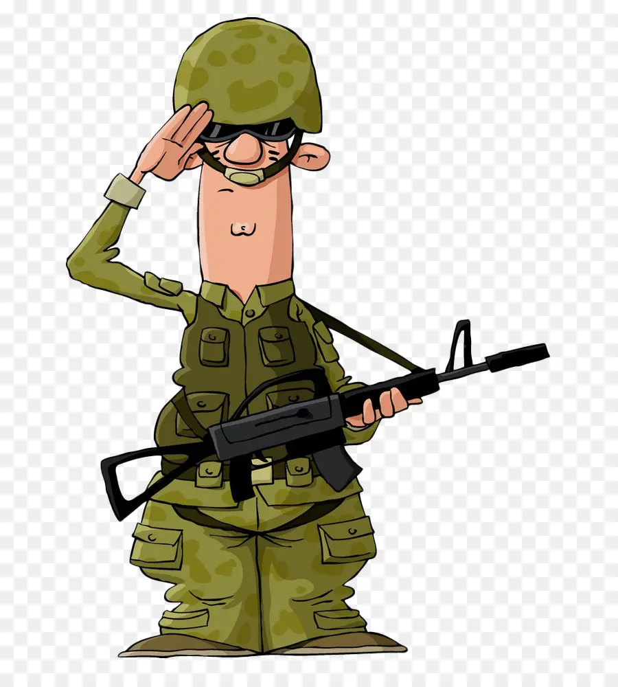 Soldado，Cartoon PNG