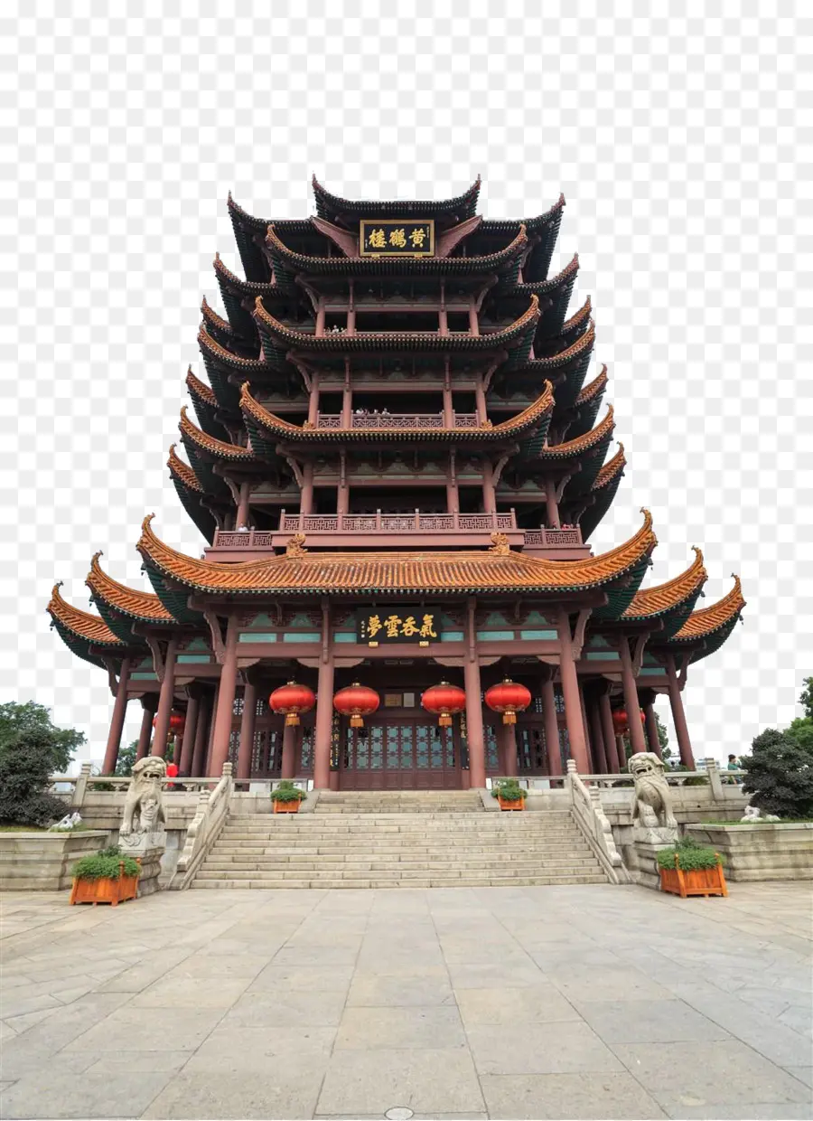 Yellow Crane Tower，Wuchang District PNG