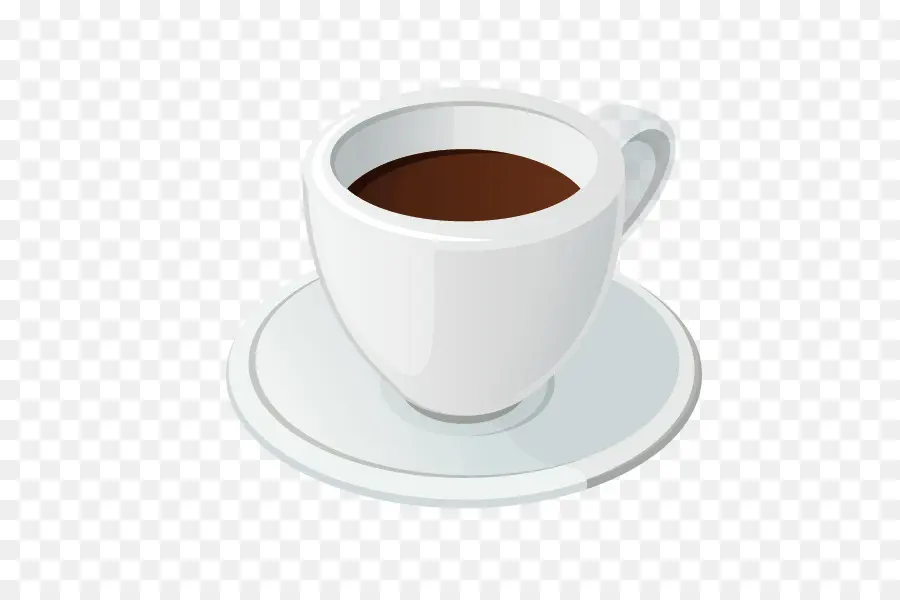 Xícara De Café Vermelha，Café PNG