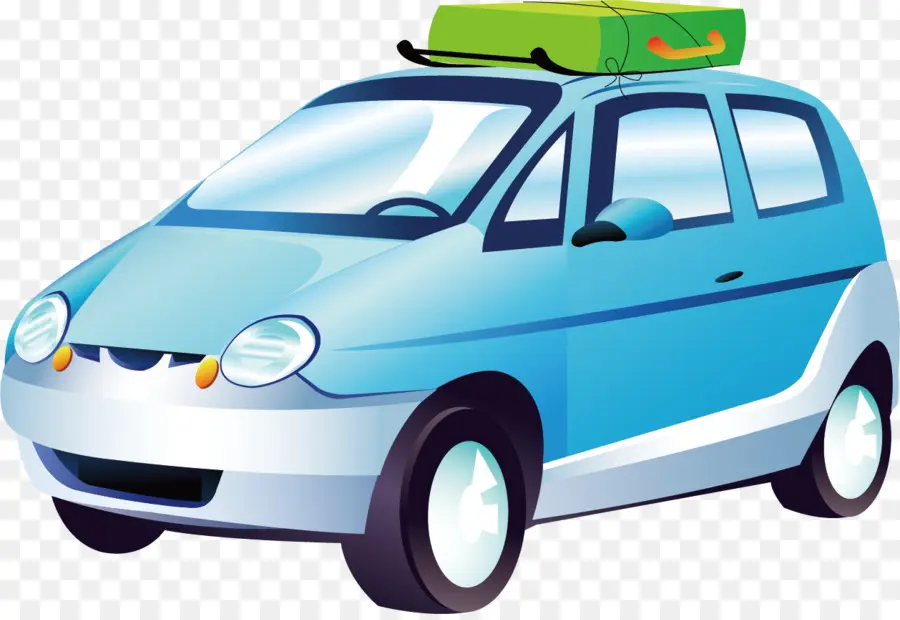 Carro Azul，Viagem PNG