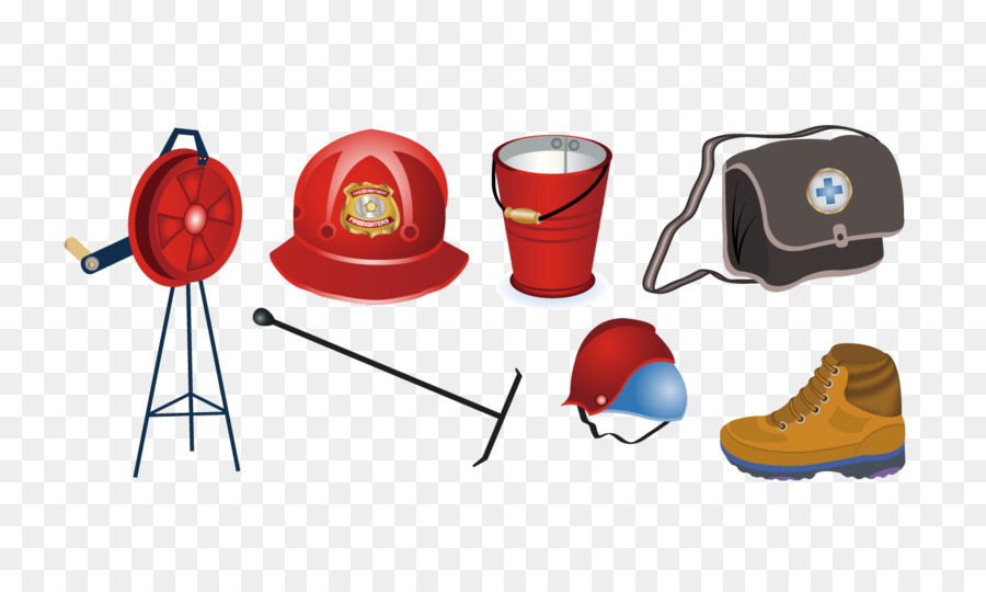 Equipamento De Bombeiro，Capacete PNG