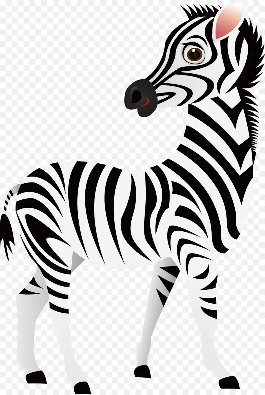 Cartoon，Zebra PNG