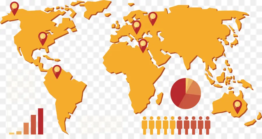 Mapa Mundial，Locais PNG