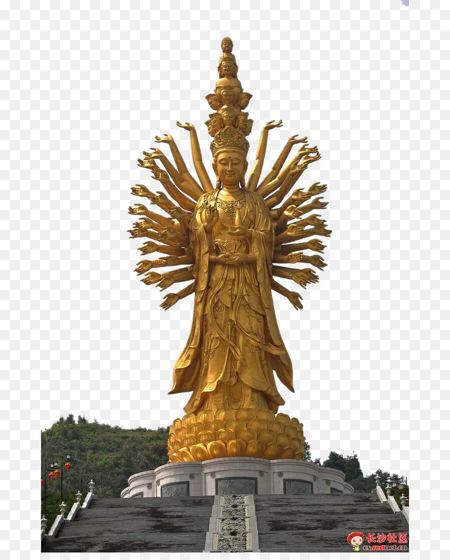 Guan Yin Do Mar Do Sul Da Cidade Sanya，Guishan Guanyin PNG