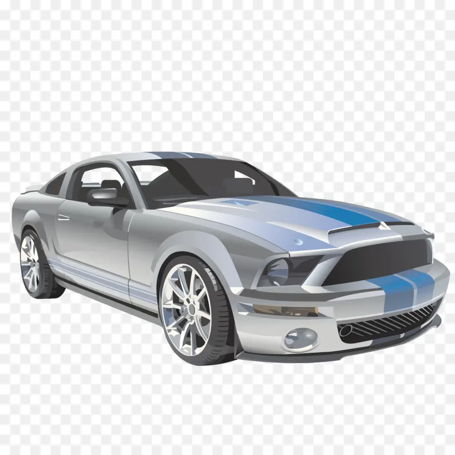 2018 Ford Mustang，Carro PNG