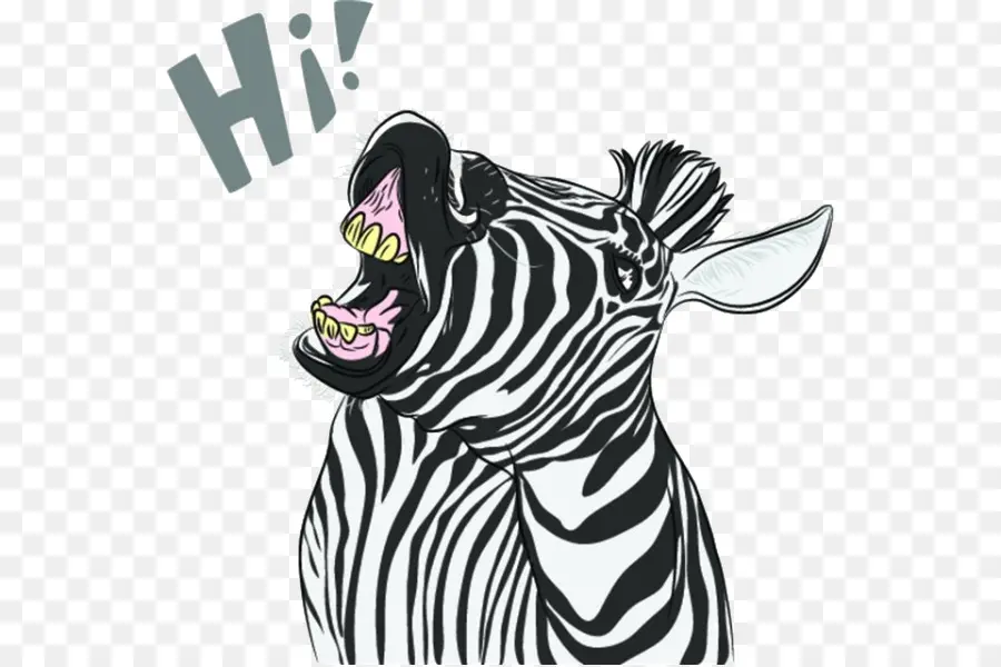 Cartoon，Zebra PNG