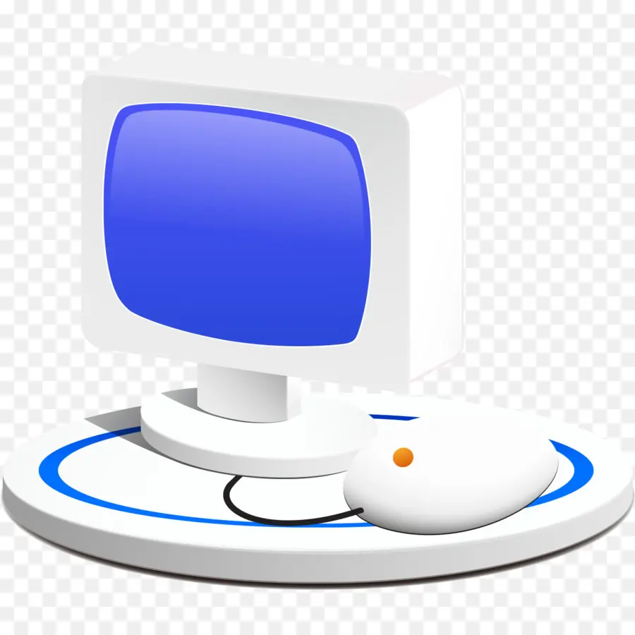 Monitor De Computador，Mouse De Computador PNG