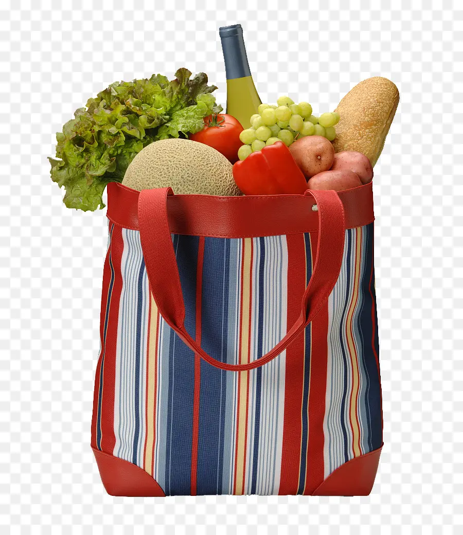 Sacola De Compras，Comida PNG