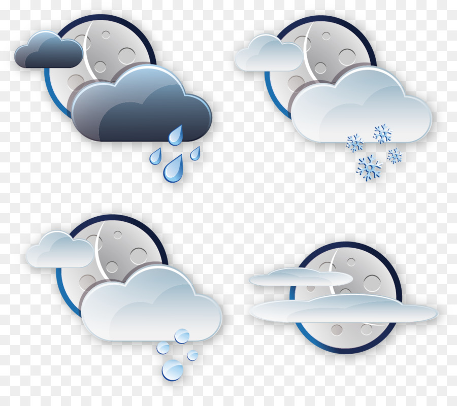 ícones Do Tempo，Nuvens PNG