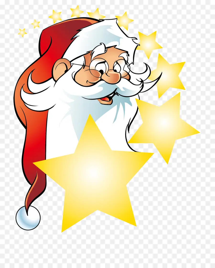 Papai Noel，Estrelas PNG