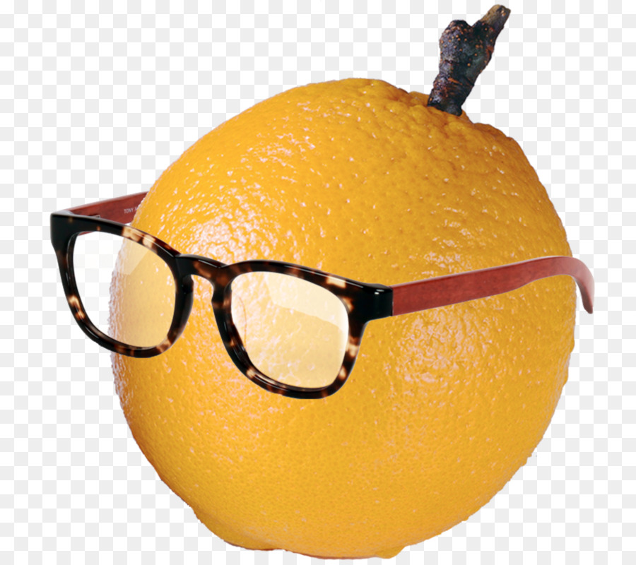 Laranja Com óculos，Laranja PNG