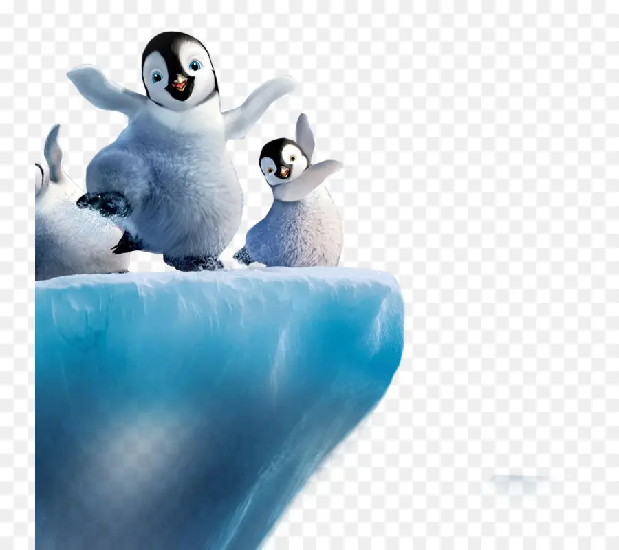 Pinguins，Gelo PNG