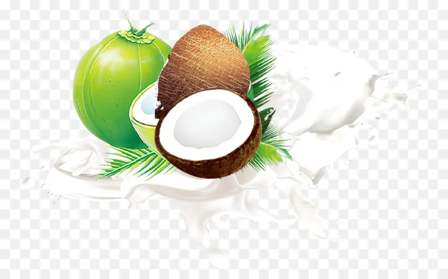 Leite De Coco，Frutas PNG