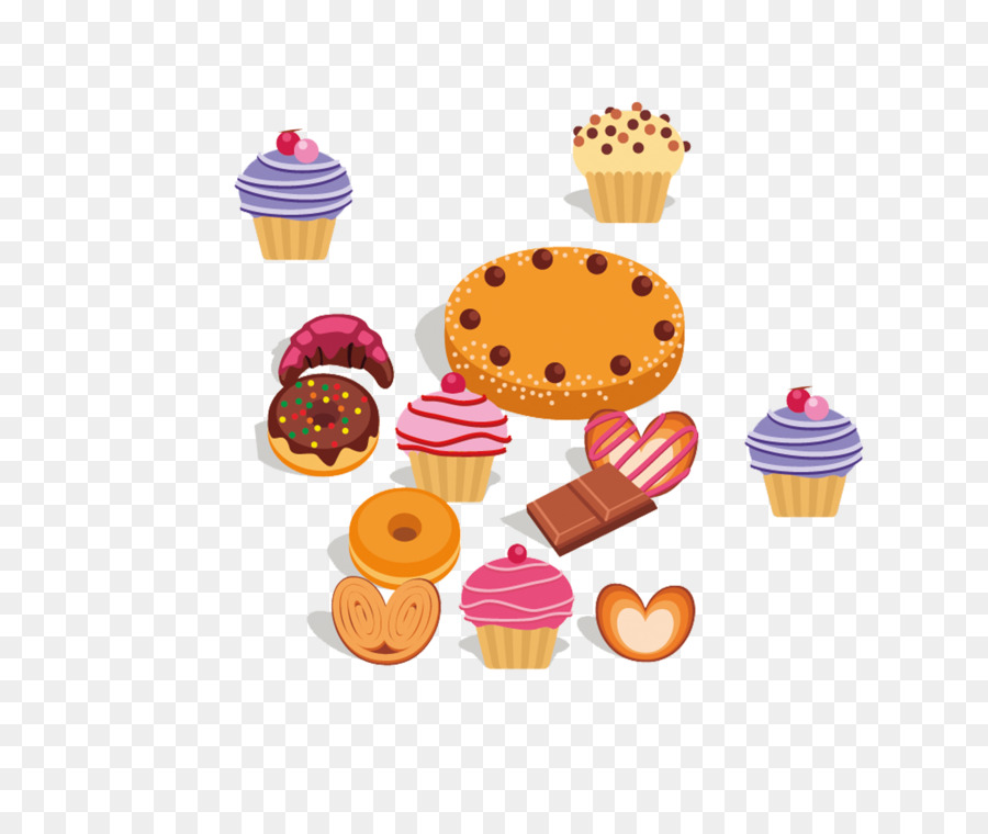 Doces Variados，Pastelaria PNG